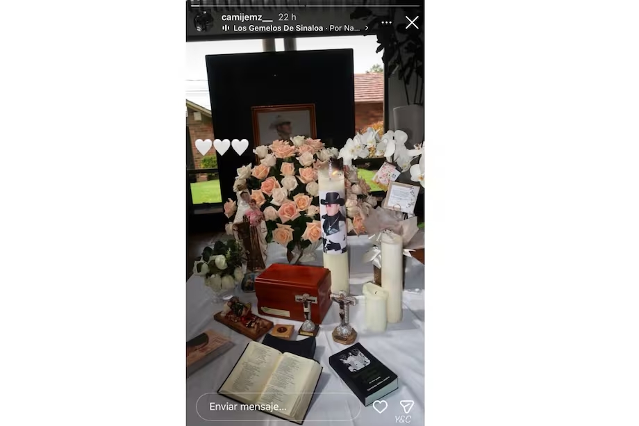 Yeison Jiménez cenizas