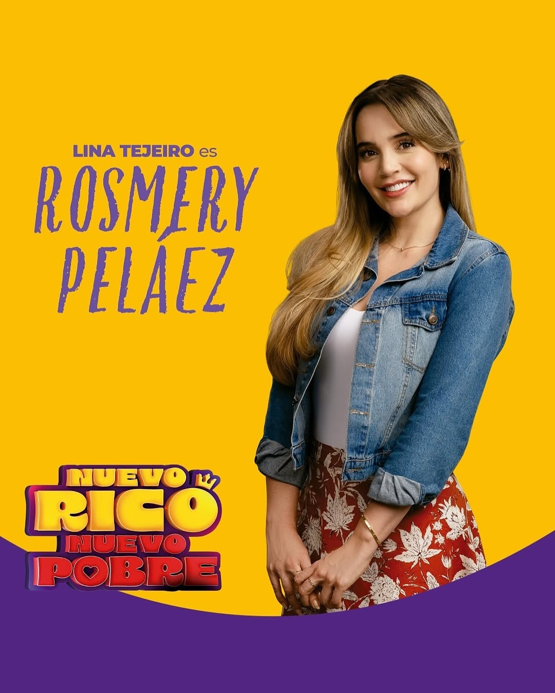 Lina Tejeiro en Nuevo rico, nuevo podre