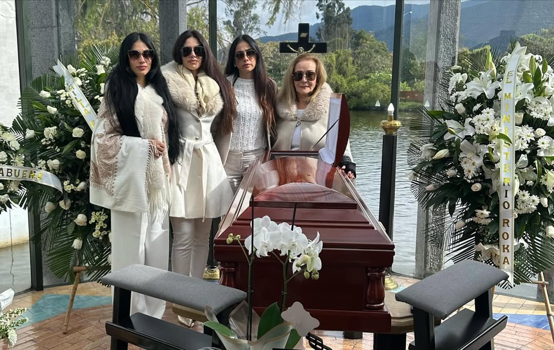Jessica Cediel reaparece tras la muerte de su padre y responde a la polémica por fotos del velorio