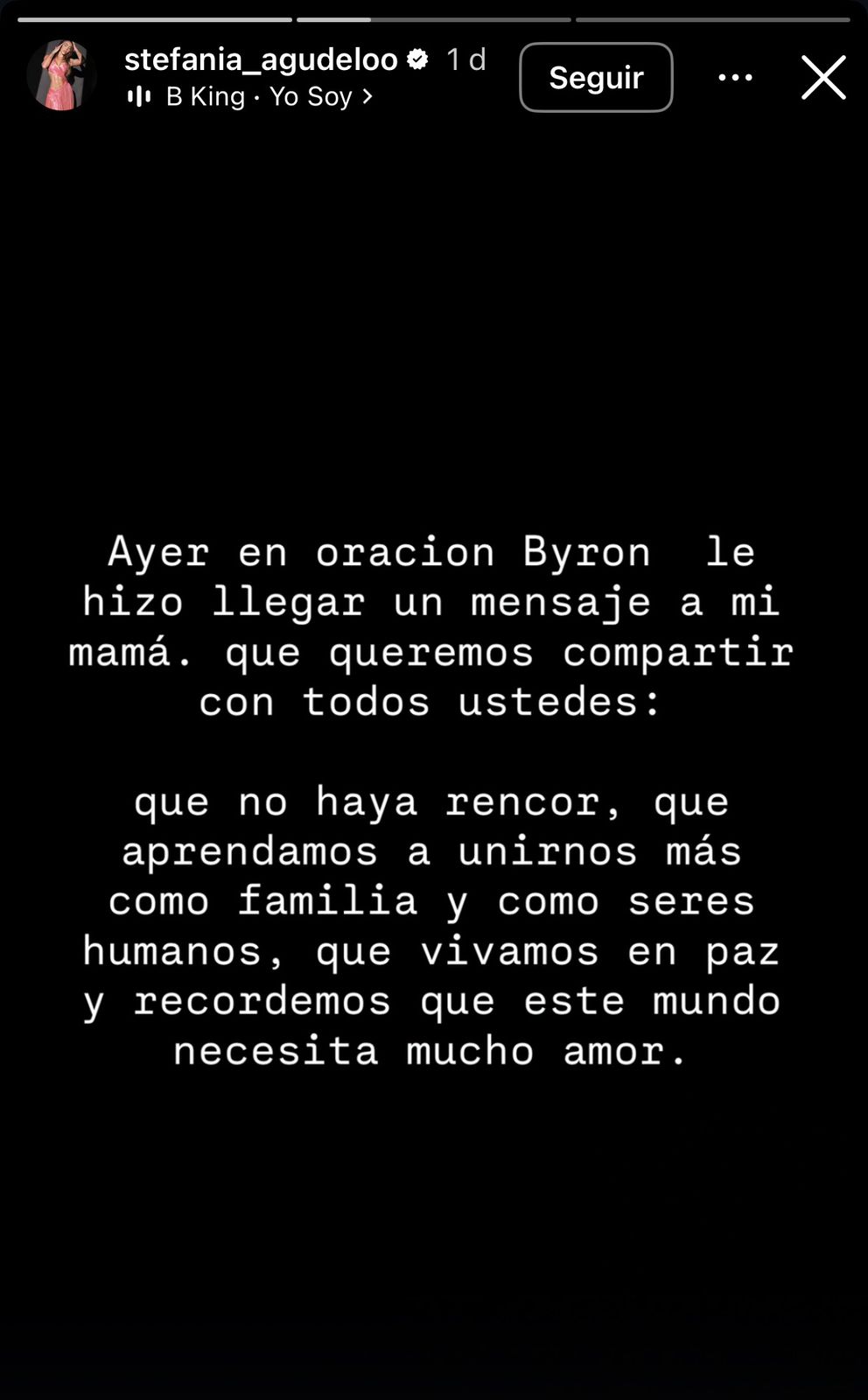 Mamá de B-King asegura que su hijo se le habría manifestado