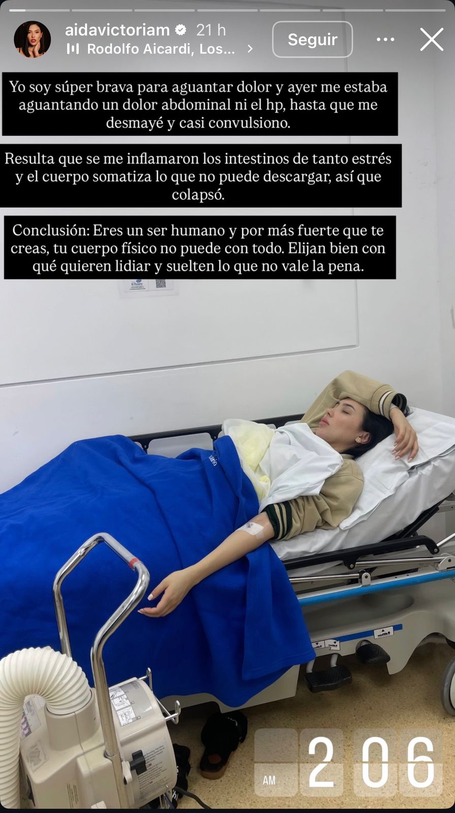 Aida Victoria Merlano preocupó a sus seguidores tras ser hospitalizada de emergencia: ¿qué le pasó?