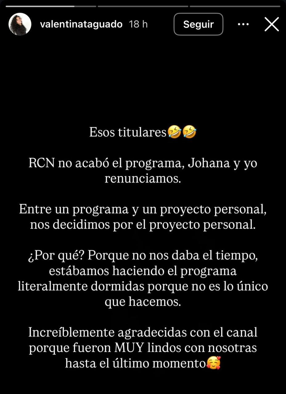 Valentina Taguado respondió de frente sobre el final de Qué hay pa’ dañar. ¿Por qué se acabó?