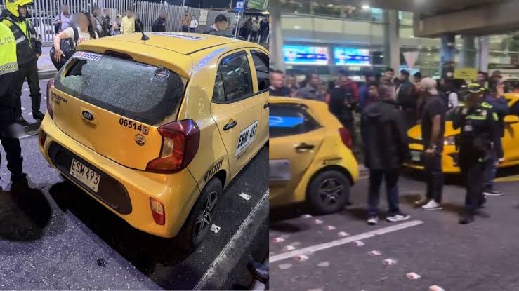 Revelan la identidad del taxista que protagonizó balacera en el aeropuerto El Dorado de Bogotá
