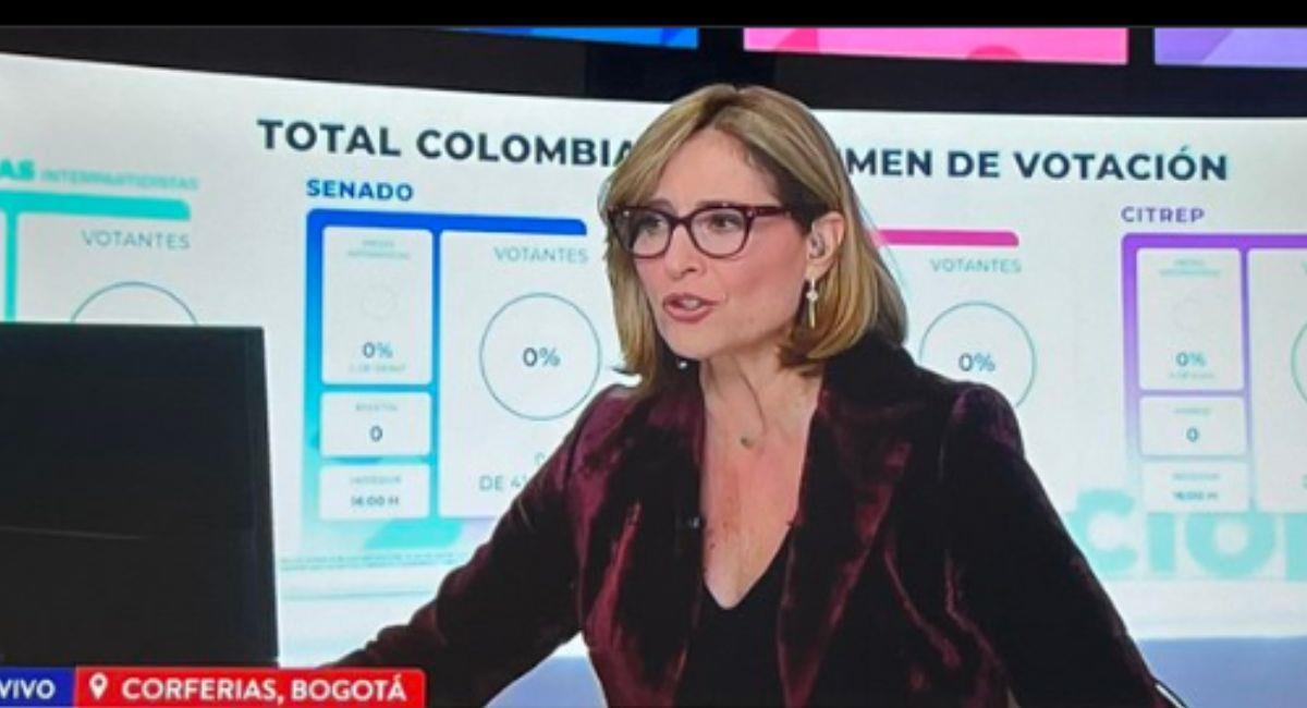 ¿Muy cambiada? Así lucía ‘Malú’ Fernández en sus primeras emisiones de Noticias Caracol
