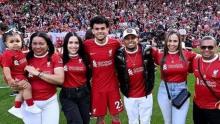 Liverpool llevó a la familia de Luis Díaz a Inglaterra
