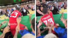 ‘Dibu’ Martínez se enfrentó a la policía brasileña para evitar agresiones a hinchas argentinos