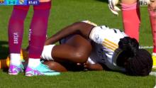 Linda Caicedo sufrió fuerte lesión durante el clásico español