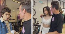 Rigoberto Urán grabó escena con elenco de 'Rigo'