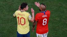 Esta fue la pregunta de James a Arturo Vidal que emocionó a los hinchas del América de Cali