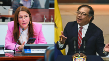 "Nadie lo va a tumbar. El único que se sabotea usted mismo": Cathy Juvinao al presidente Petro