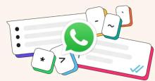 Listas, citas, viñetas y demás: WhatsApp actualiza sus formatos de texto: así los puede usar