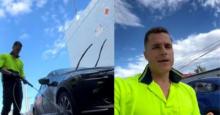 Viral: esto es lo que un joven latino gana lavando carros en Australia