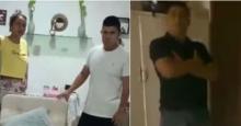 Hombre del vídeo de la Sijín apareció en otro video bailando El Santo Cachón