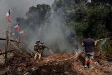 Voraces incendios forestales en Chile dejan al menos 64 personas muertas 