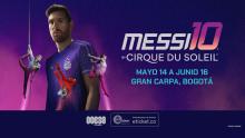 ‘Messi 10 by Cirque du Soleil’: así será el homenaje circense que exalta el talento del campeón del mundo en Bogotá