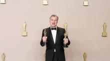 'Oppenheimer' se coronó como la mejor película y arrasó en los Premios Óscar son siete galardones