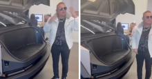 La millonada que se gastó Giovanny Ayala en su camioneta Tesla