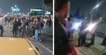 En video: caos a las afueras de El Dorado por protestas de taxistas