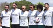 Influenciador colombiano estuvo en los premios platino junto a Mascherano y Forlán