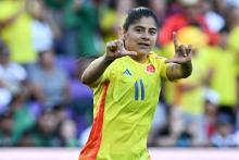 ¡De fantasía! Así fue el golazo de Catalina Usme ante México antes de los Juegos Olímpicos de París