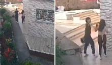 Hombre que golpeó a su expareja en plena calle recibió golpiza de los amigos de la víctima