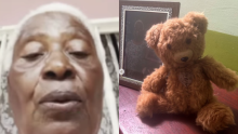 ¡Emotivo! Una abuelita ofrece 2 millones de pesos por su peluche perdido: "son mis ahorros"