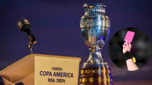 Nueva regla en la Copa América: habrá tarjeta rosada. ¿Cómo funcionará?