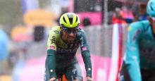 Daniel Felipe Martínez recuperó el segundo lugar en la tabla general del Giro de Italia