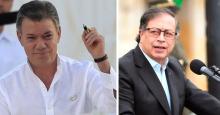 Juan Manuel Santos criticó a Gustavo Petro por ruptura de relaciones con Israel