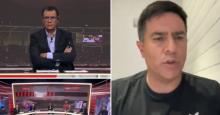 Cesar Farías enfrentó al aire al periodista de ESPN: esto le dijo