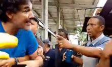 Se conoció quién es el hombre que golpeó a un trabajador por pedir horas extra: es un alto mando