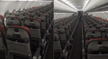 Sigue la crisis de turismo: un avión despegó desde Bogotá hacia la isla de San Andrés casi desocupado