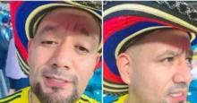Raúl Gasca denunció que golpearon a su hija en Colombia vs Argentina