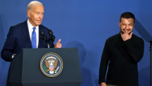 Nuevos lapsus de Joe Biden en rueda de prensa: confundió al presidente de Ucrania con Putin