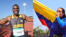 ¡Inmensos! José Lemos y Erica Castaño, primeros oros para Colombia en los Juegos Paralímpicos