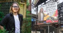Joven pagó más de 6 millones de pesos colombianos por una valla publicitaria para conseguir novia