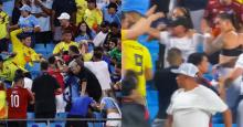 Conmebol dio a conocer sanciones a jugadores de Uruguay por pelea con hinchas de Colombia