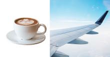 ¿Por qué no es tan bueno tomar café o té en los aviones?