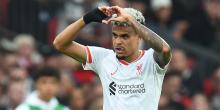 ¡Un crack! Así fue el grandioso doblete de Luis Díaz contra el Manchester United