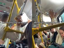 En video: ciudadanos se unieron para arreglar una parte de un bus de TransMilenio. Hasta tenían taladro