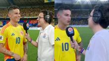 Joven periodista se viraliza en redes tras llenar de elogios a James Rodríguez