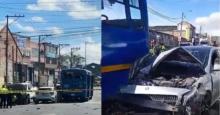 En Bogotá, vehículo de alta gama arrolló ladrones que intentaron robarlo
