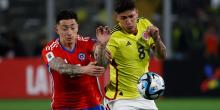 No solo Colombia tendrá bajas: jugador chileno fue desconvocado antes del partido. ¿Quién es?