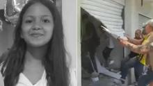 Decenas de vecinos destrozan el negocio y la casa del presunto asesino de Sofía Delgado