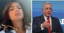 Álvaro Uribe respondió a las declaraciones de Andrea Petro sobre él: esto se dijeron