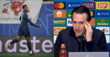 Unai Emery reaccionó al golazo de Jhon Jader Durán en Uefa Champions League