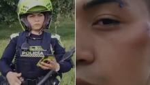 En video | Polémica por mujer policía que agarró a bolillo a un joven en Bogotá