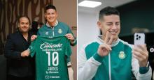 James Rodríguez llega a León de México: este será su salario en pesos colombianos