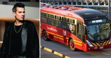 En video: Pipe Bueno desató la euforia en una estación de TransMilenio