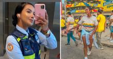 Así luce hoy 'la agente de tránsito más linda de Colombia' quien padece una extraña enfermedad